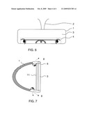 Plastic Glass Interior Mirror with Variable Reflectivity diagram and image