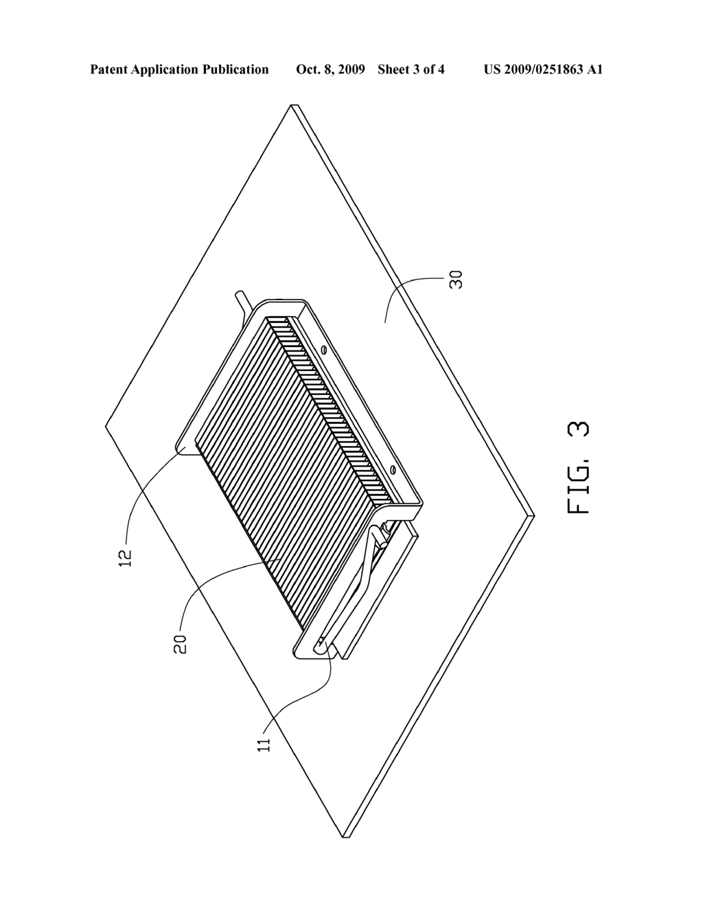 MOUNTING DEVICE FOR MOUNTING HEAT SINK ONTO ELECTRONIC COMPONENT - diagram, schematic, and image 04