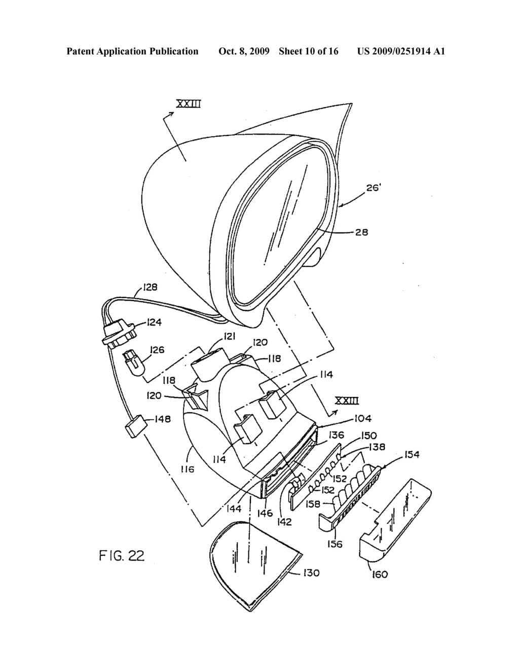 LIGHT MODULE FOR A VEHICULAR EXTERIOR MIRROR ASSEMBLY - diagram, schematic, and image 11