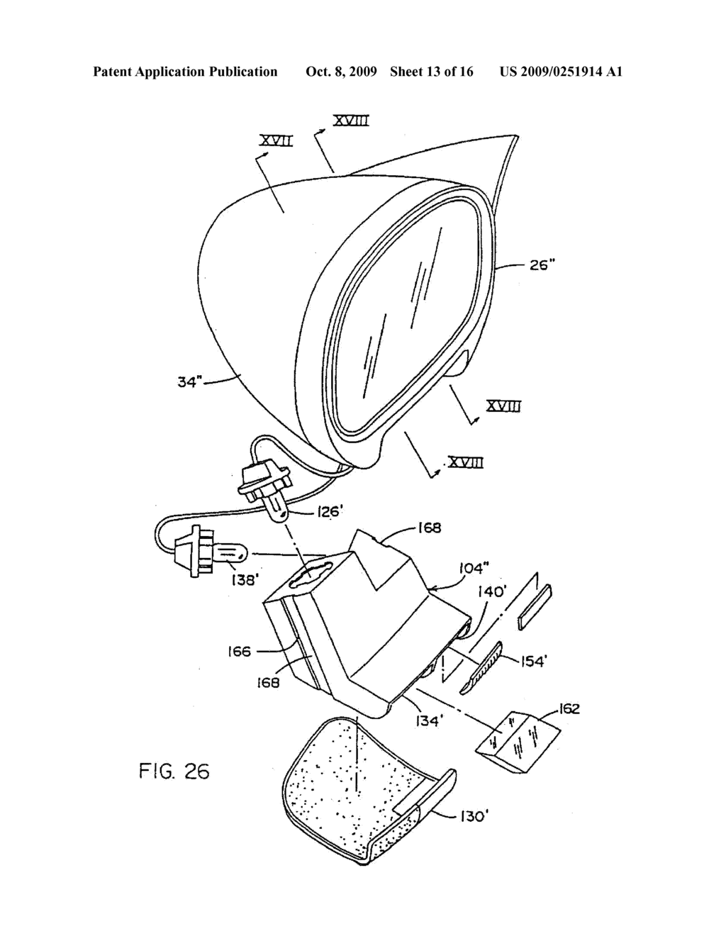 LIGHT MODULE FOR A VEHICULAR EXTERIOR MIRROR ASSEMBLY - diagram, schematic, and image 14