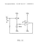 Semiconductor device having single-ended sensing amplifier diagram and image