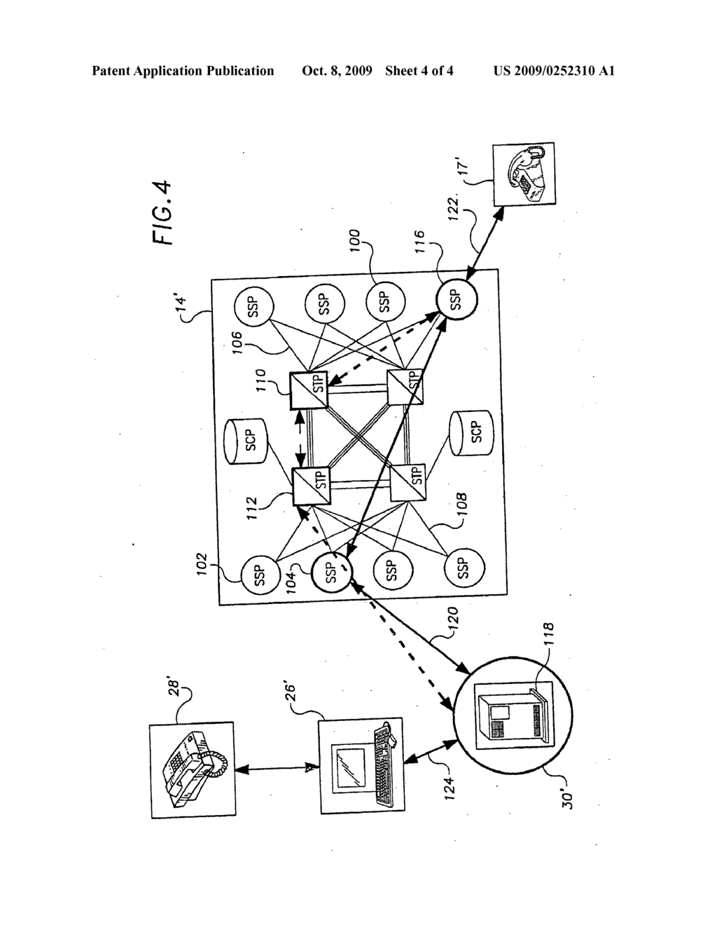 Dial Up Telephone Conferencing System Controlled by an Online Computer Network - diagram, schematic, and image 05