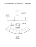 Segmental retaining wall blocks designed for curved or straight alignment diagram and image