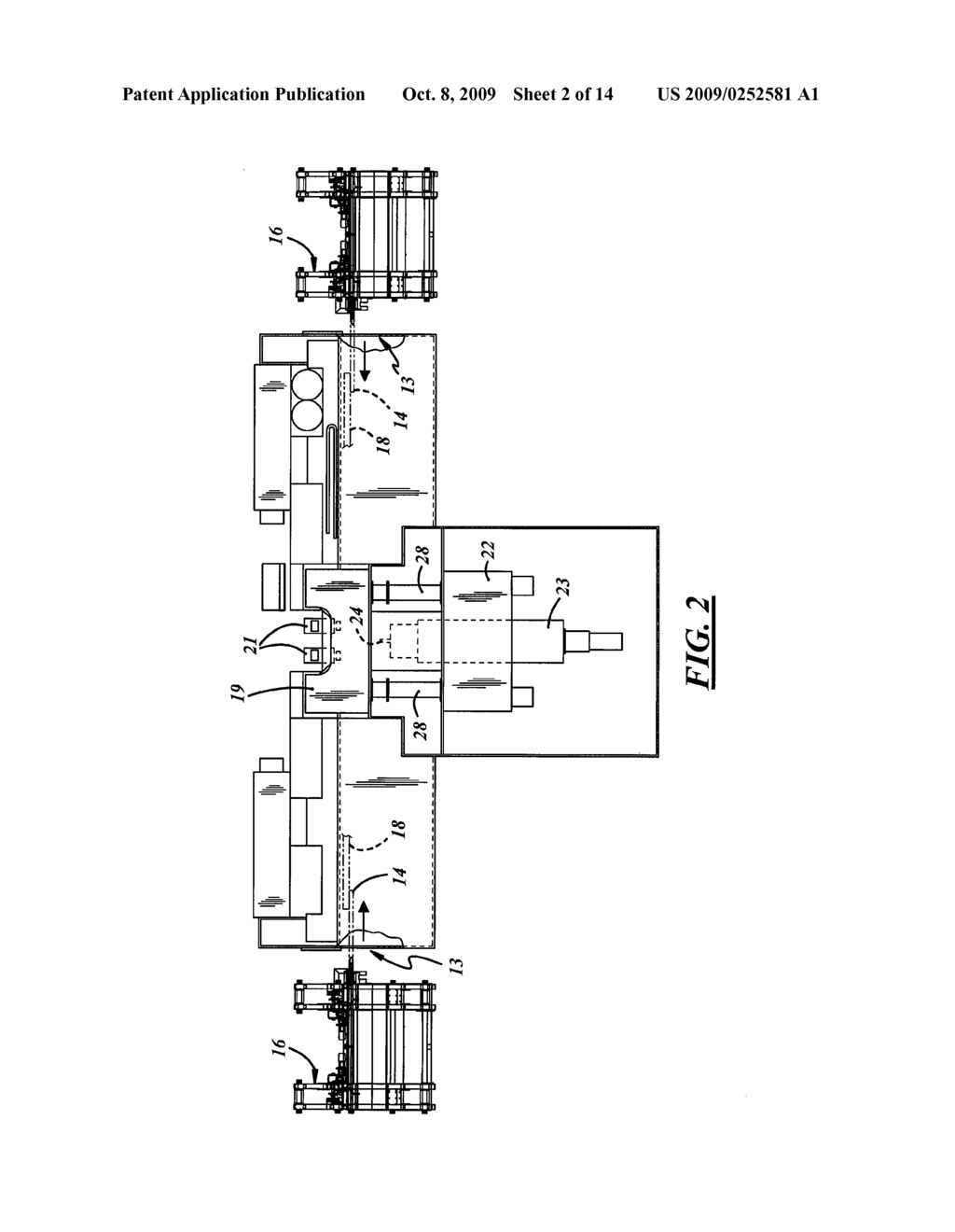 Pallet Handling System for a Machine Tool - diagram, schematic, and image 03