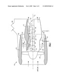 ACTUATION OF A TURBOFAN ENGINE BIFURCATION TO CHANGE AN EFFECTIVE NOZZLE EXIT AREA diagram and image