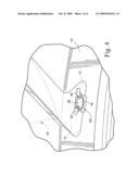 Axial compressor blade retention diagram and image