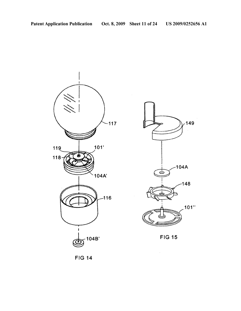 Air-cleaning decorative humidifier - diagram, schematic, and image 12