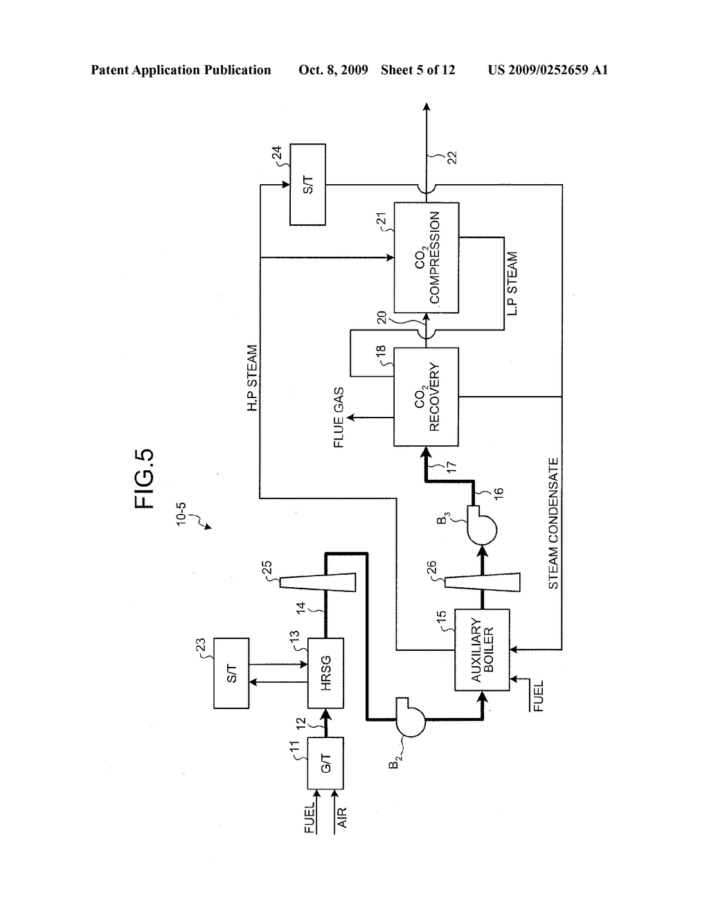 METHOD AND APPARATUS FOR FLUE GAS TREATMENT - diagram, schematic, and image 06