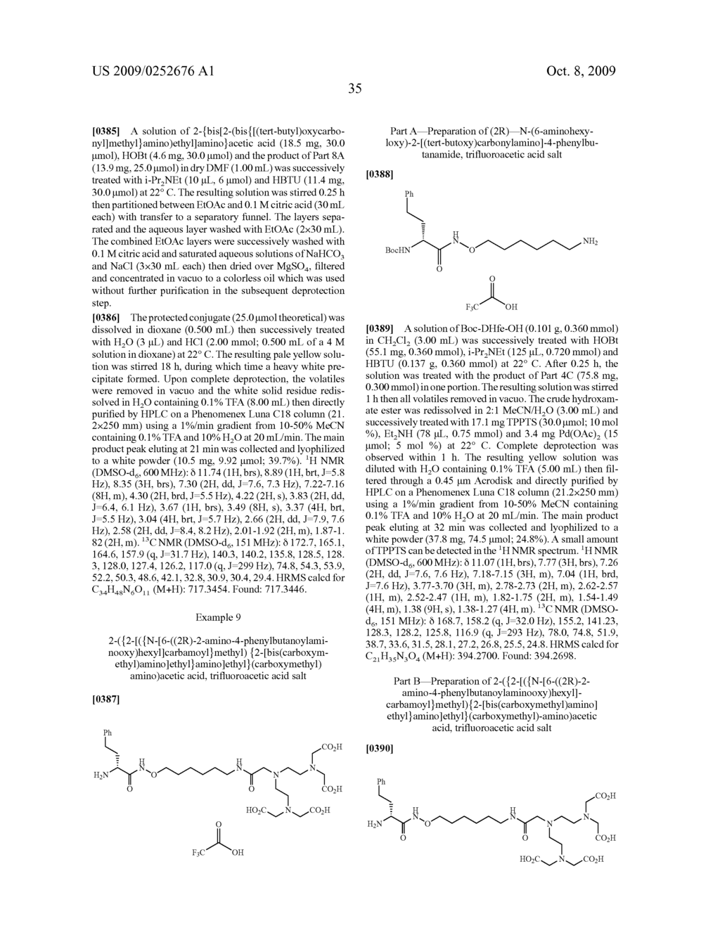 N-ALKOXYAMIDE CONJUGATES AS IMAGING AGENTS - diagram, schematic, and image 37