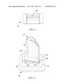 METHOD AND DEVICE TO PREVENT COATING A DOVETAIL OF A TURBINE AIRFOIL diagram and image