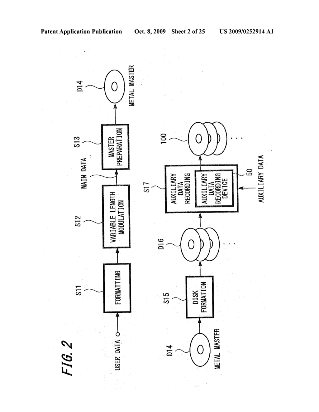 OPTICAL RECORDING MEDIUM HAVING WRITE ONCE METAL REFLECTIVE FILM - diagram, schematic, and image 03