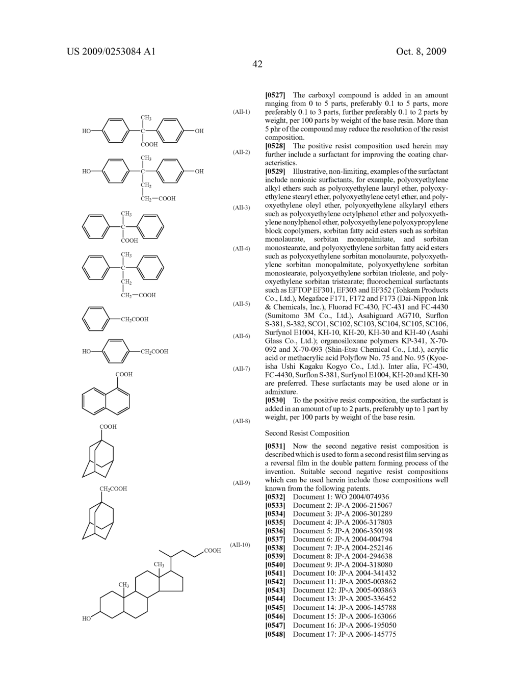 DOUBLE PATTERNING PROCESS - diagram, schematic, and image 44