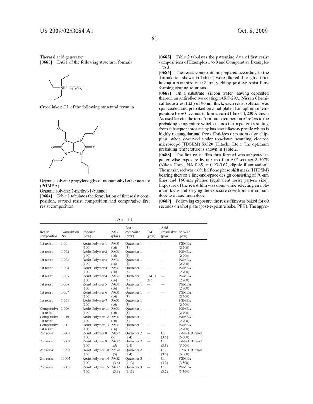 DOUBLE PATTERNING PROCESS - diagram, schematic, and image 63