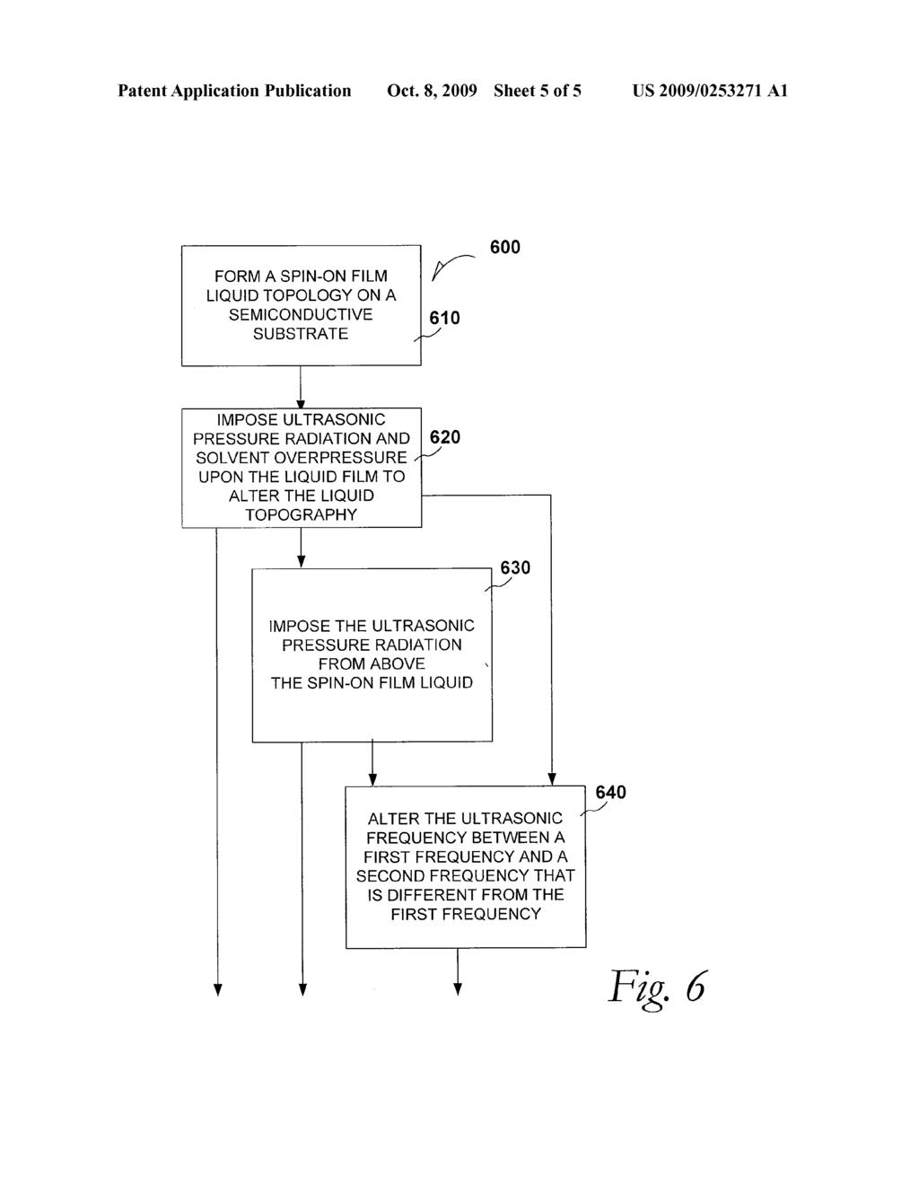 SPIN-ON FILM PROCESSING USING ACCOUSTIC RADIATION PRESSURE - diagram, schematic, and image 06