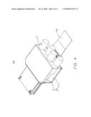 Cable assembly with staggered cable arrangement diagram and image