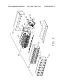 Electrical connector having improved connecting module diagram and image