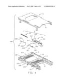 Electrical card connector with improved card locking arm for holding an inserted card diagram and image