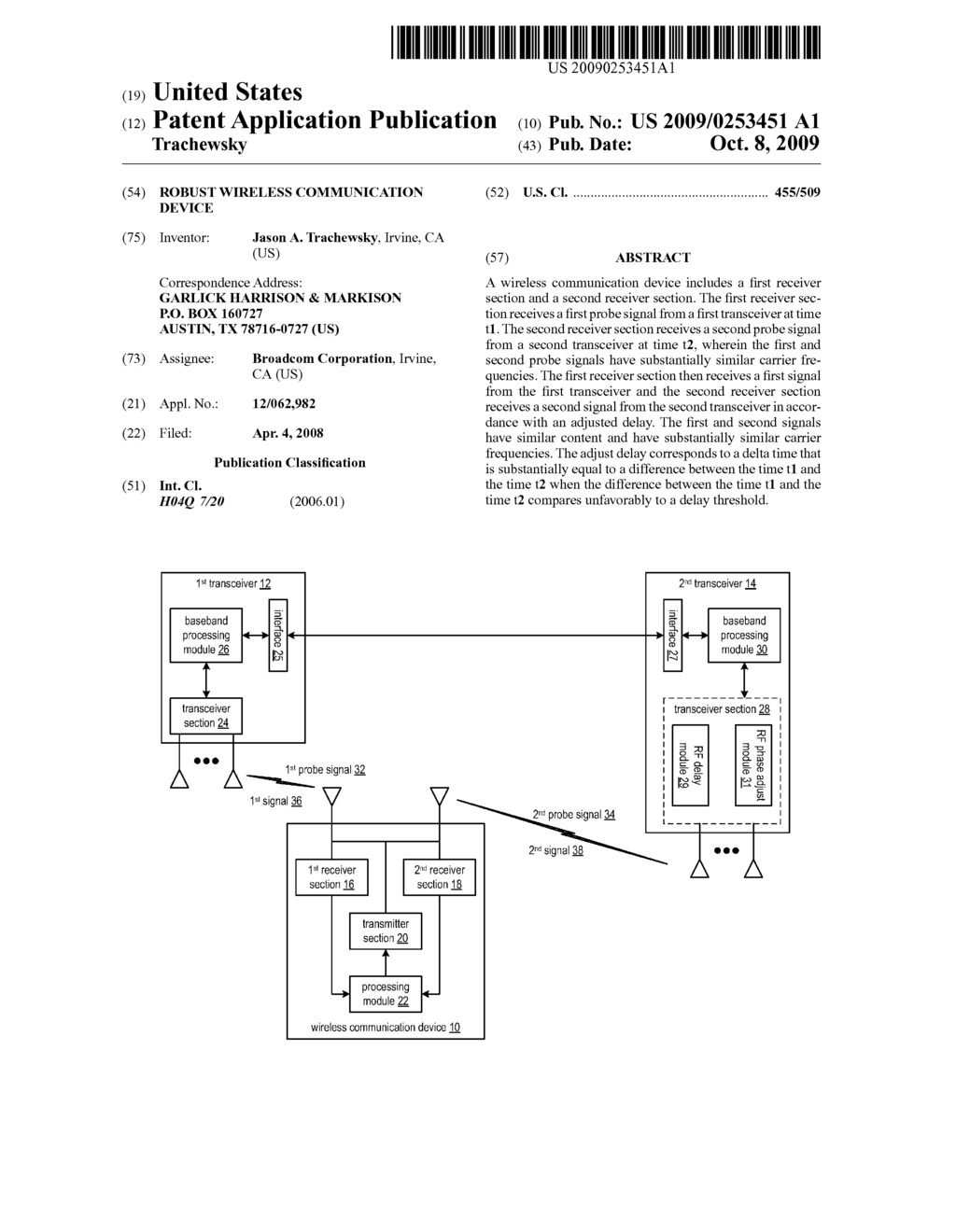 ROBUST WIRELESS COMMUNICATION DEVICE - diagram, schematic, and image 01