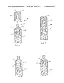 Detachable cue tip assemblies and cue sticks having same diagram and image