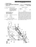 Bicycling exercise apparatus diagram and image