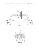 Bicycling exercise apparatus diagram and image