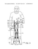 Bicycling exercise apparatus diagram and image