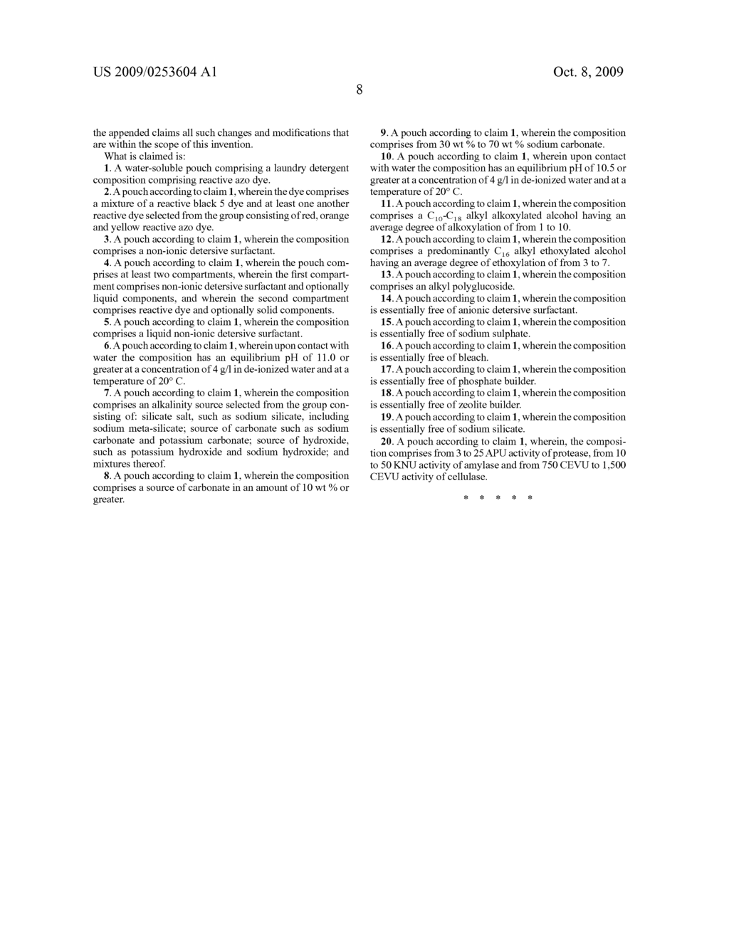 Water-Soluble Pouch Comprising a Detergent Composition - diagram, schematic, and image 10