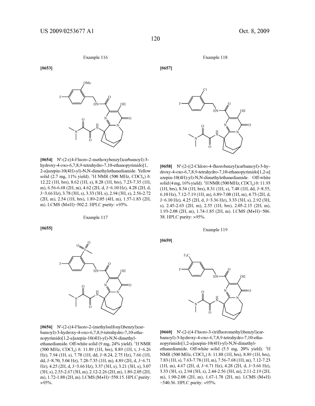 HIV Integrase Inhibitors - diagram, schematic, and image 120