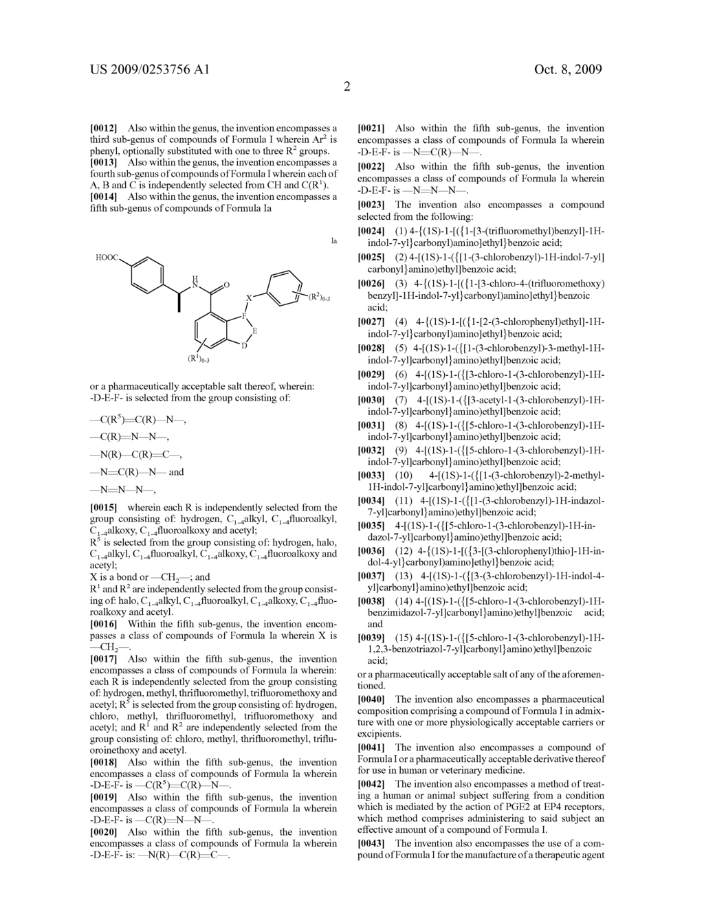 Indole Amide Derivatives as EP4 Receptor Antagonists - diagram, schematic, and image 03