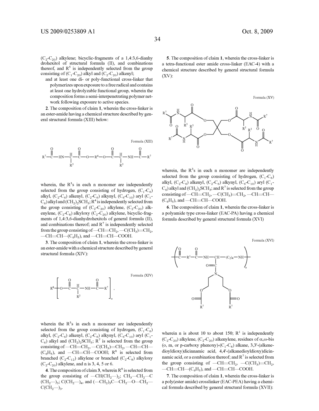 BIOABSORBABLE ELASTOMERIC POLYMER NETWORKS, CROSS-LINKERS AND METHODS OF USE - diagram, schematic, and image 43