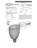 Device for collecting gravel and/or stones discharged from the urethra diagram and image