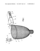 Device for collecting gravel and/or stones discharged from the urethra diagram and image