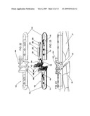 COMPRESSION/DISTRACTION OSTEOTOMY SYSTEM, PLATE, METHOD, DRILL GUIDE AND SAW GUIDE diagram and image