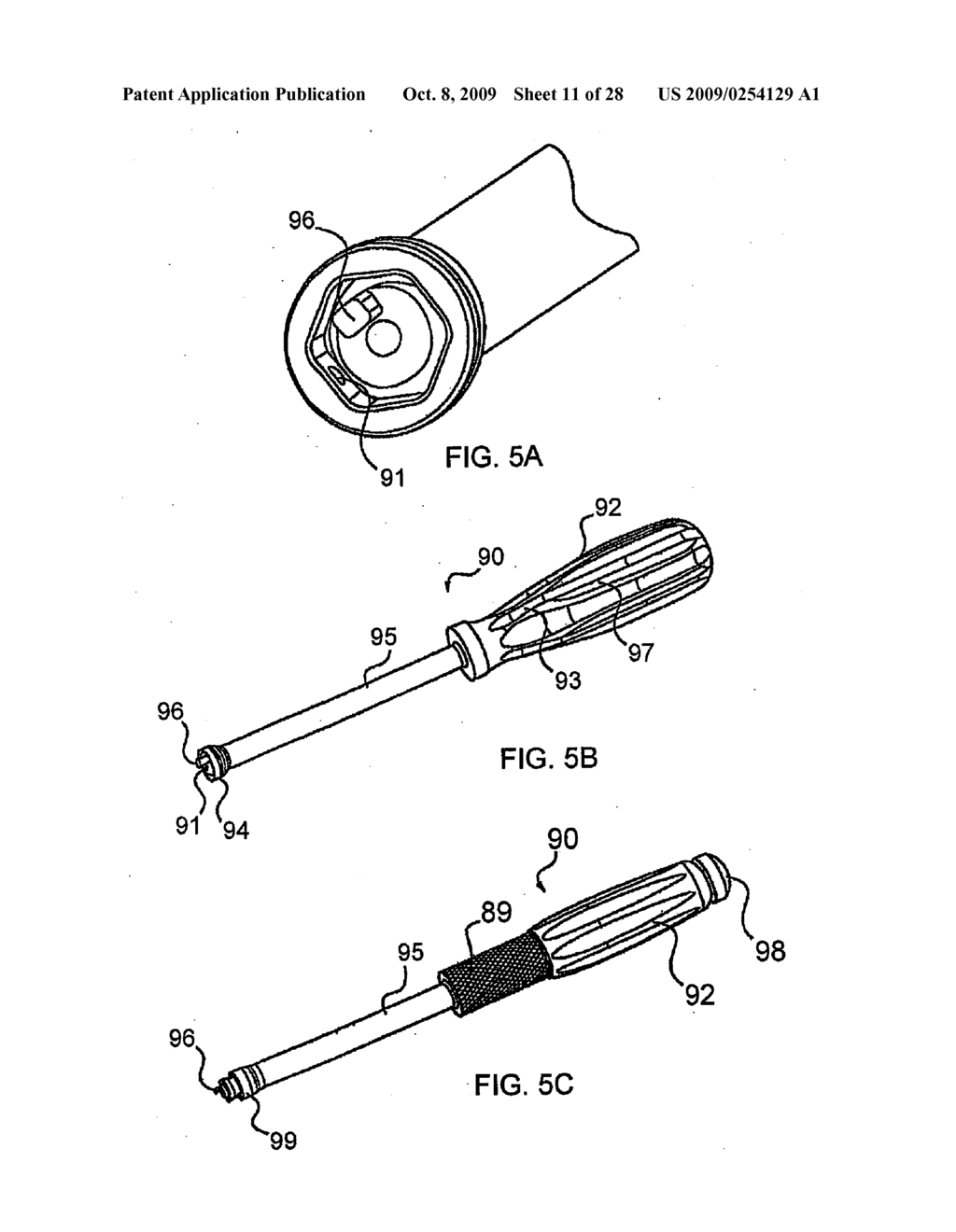 BONE SCREW SYSTEM AND METHOD FOR THE FIXATION OF BONE FRACTURES - diagram, schematic, and image 12