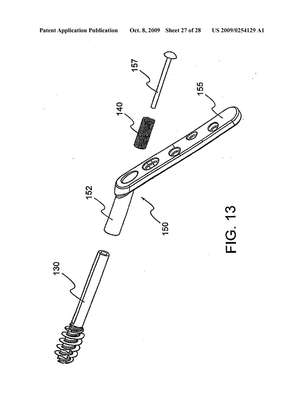 BONE SCREW SYSTEM AND METHOD FOR THE FIXATION OF BONE FRACTURES - diagram, schematic, and image 28