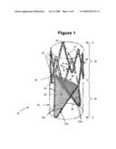 Removable Covering for Implantable Frame Projections diagram and image