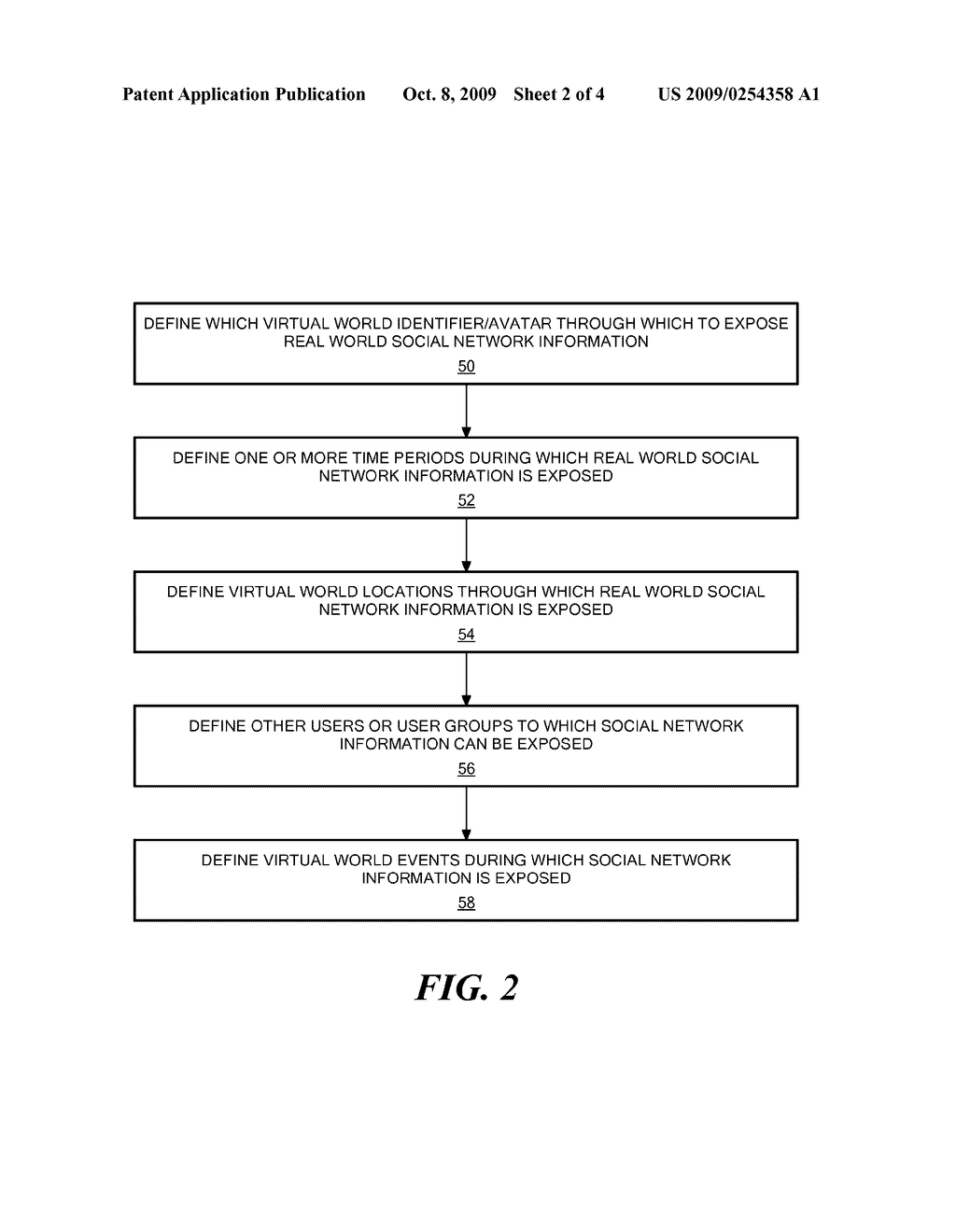 METHOD AND SYSTEM FOR FACILITATING REAL WORLD SOCIAL NETWORKING THROUGH VIRTUAL WORLD APPLICATIONS - diagram, schematic, and image 03