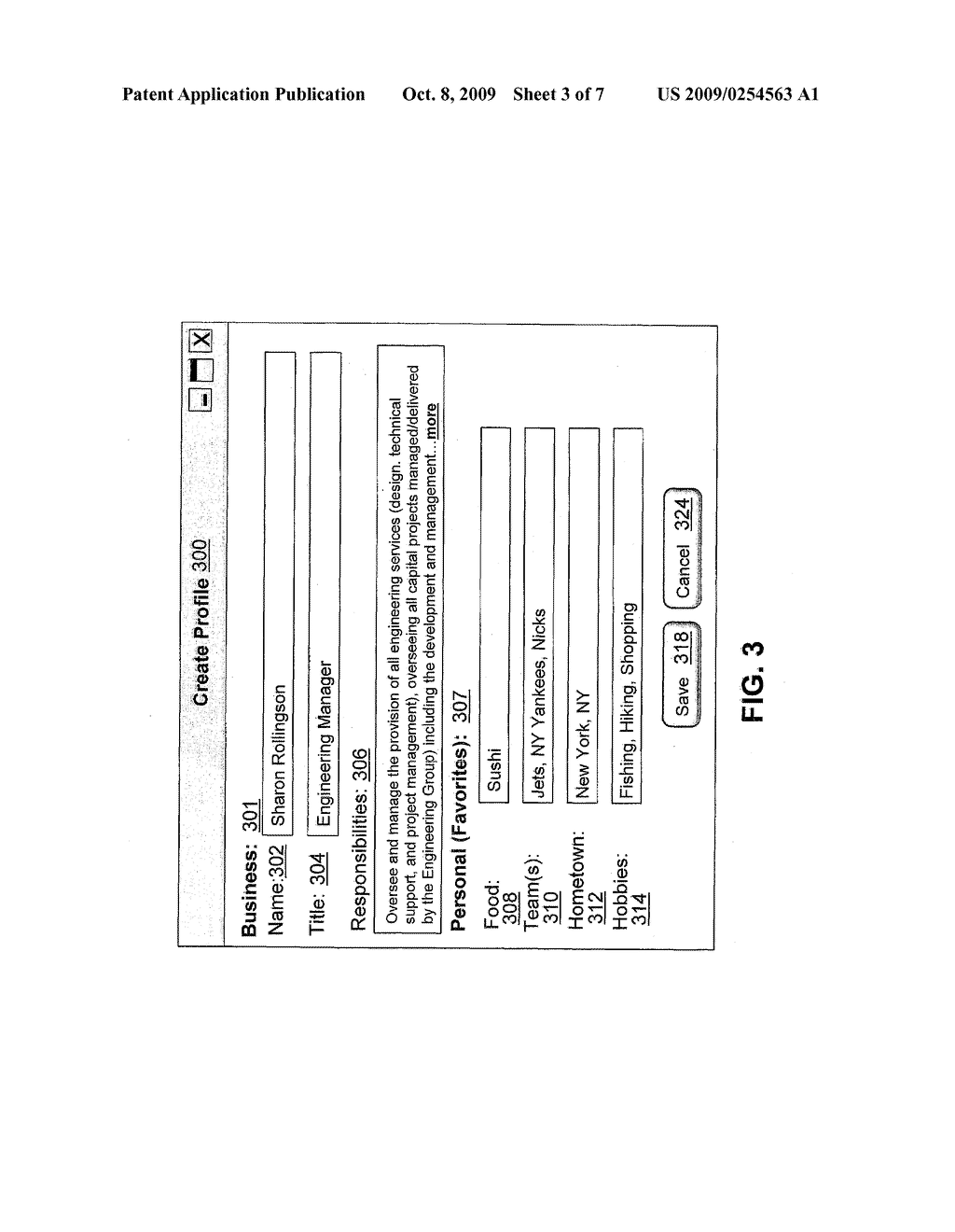 METHOD AND SYSTEM FOR DYNAMICALLY CREATING AND UPDATING USER PROFILES FOR INSTANT MESSAGE CONTACTS - diagram, schematic, and image 04