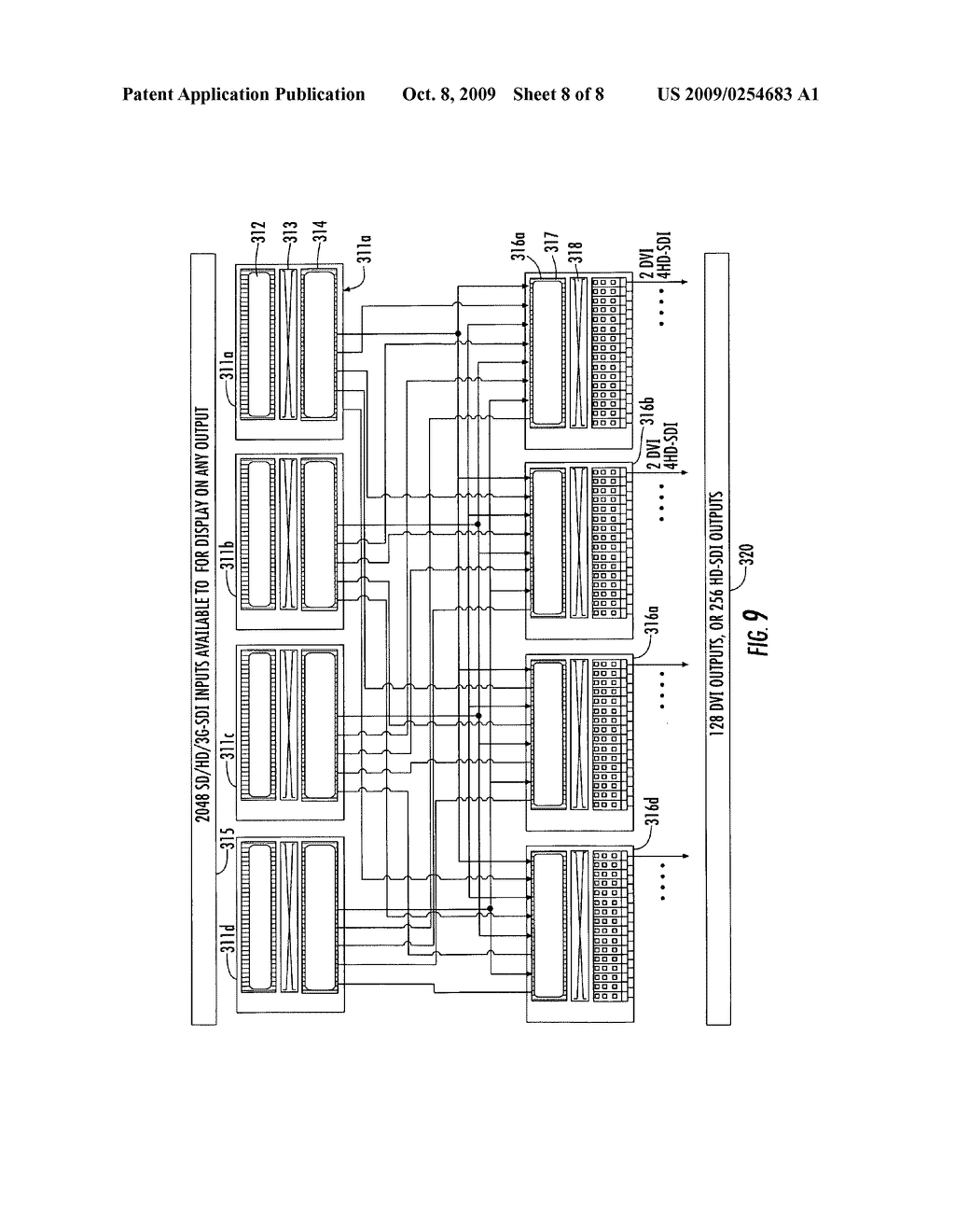 VIDEO MULTIVIEWER SYSTEM USING DIRECT MEMORY ACCESS (DMA) REGISTERS AND BLOCK RAM - diagram, schematic, and image 09