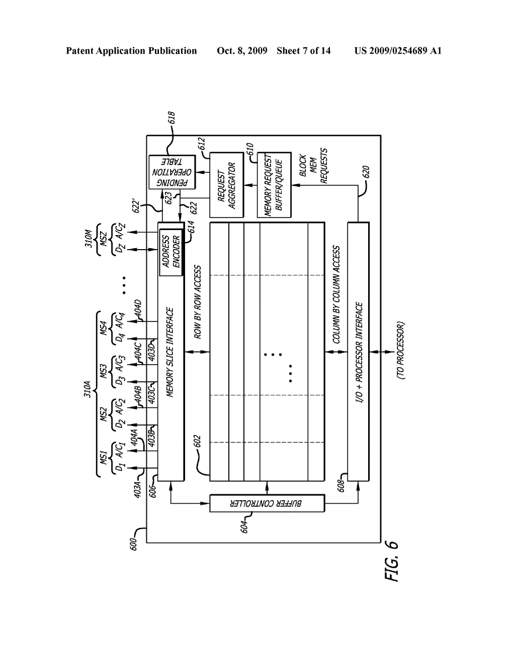 METHODS AND APPARATUS FOR TWO-DIMENSIONAL MAIN MEMORY - diagram, schematic, and image 08