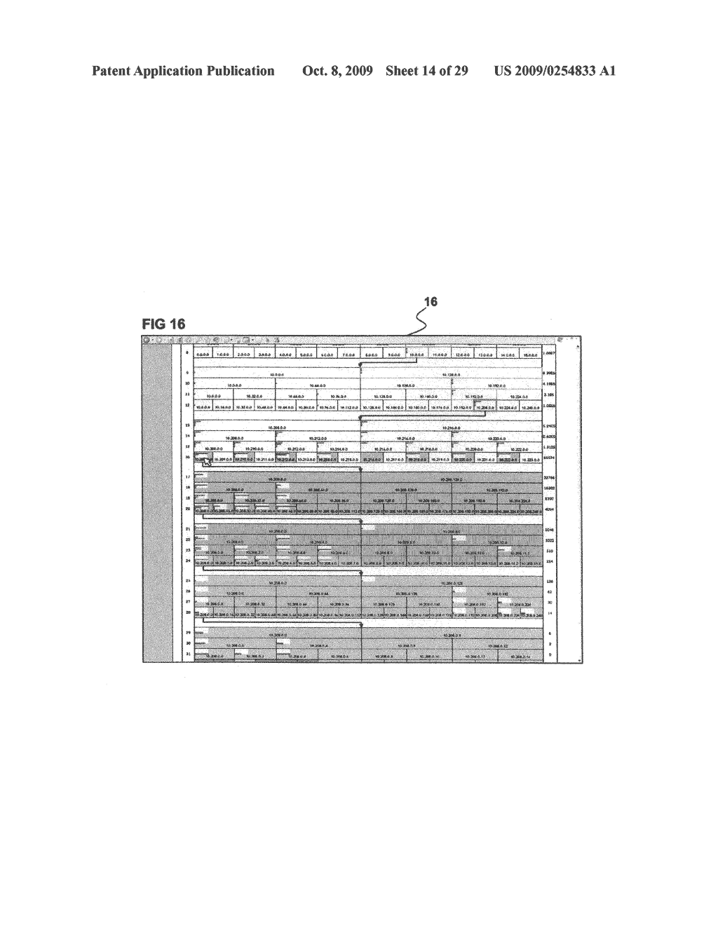 SYSTEM AND METHOD FOR DISPLAYING INFORMATION ABOUT SUBNETS - diagram, schematic, and image 15