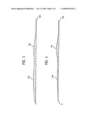 DEVICE FOR HIGH-HEELED SHOES AND METHOD OF CONSTRUCTING A HIGH-HEELED SHOE diagram and image