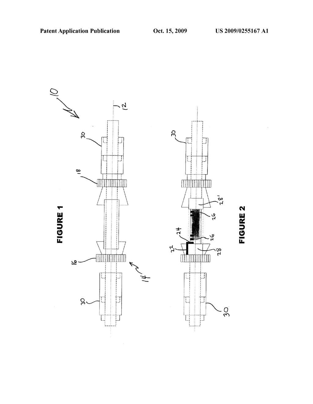 METHOD AND DEVICE FOR SELECTIVELY POSITIONING A FISHING REEL UPON A ROD - diagram, schematic, and image 02