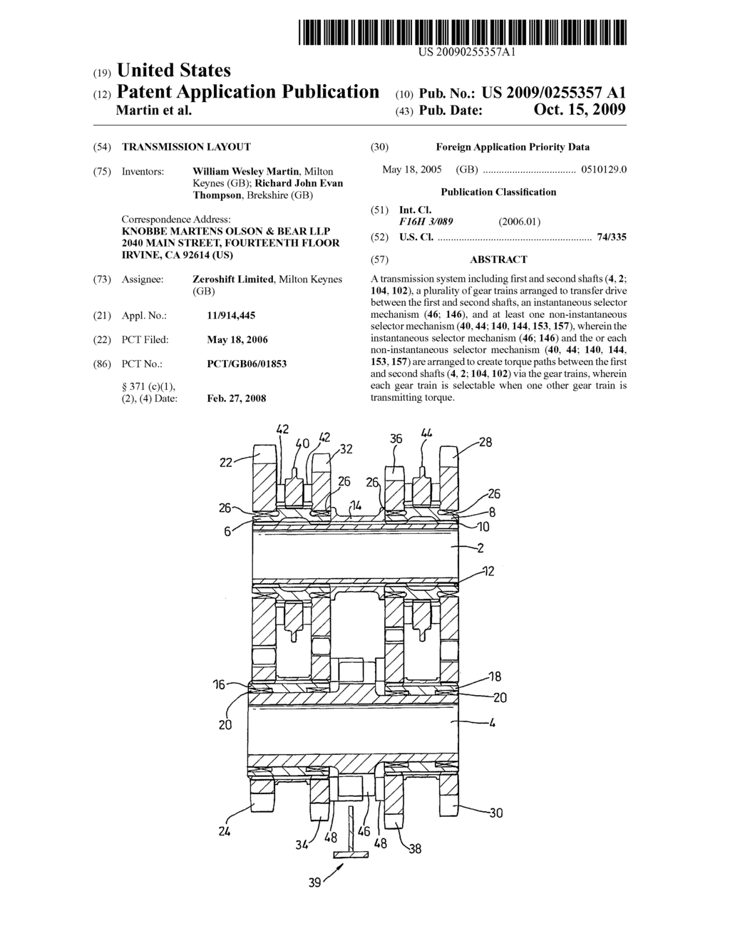 TRANSMISSION LAYOUT - diagram, schematic, and image 01