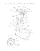 APPARATUS FOR REMOVING CHILDPROOF CAPS diagram and image