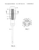 HANDLE OF A HAND TOOL HAVING GRINDING CAPABILITIES diagram and image