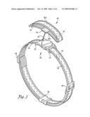 COMBINATION PET COLLAR AND LEASH diagram and image