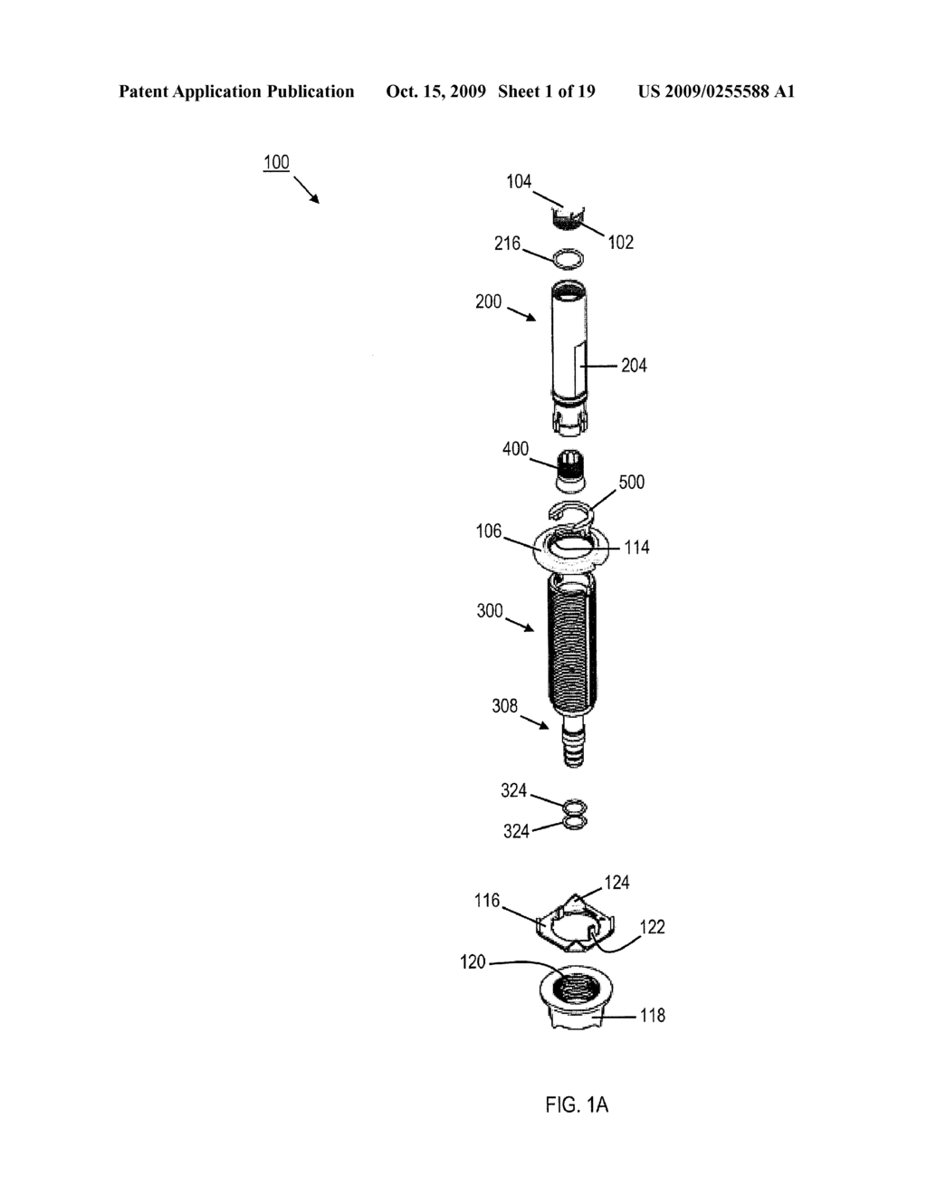 ADJUSTABLE LOCKING SPOUT SHANK - diagram, schematic, and image 02