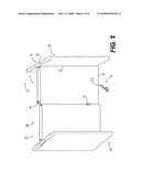 Portable wall-partition diagram and image