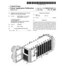 Homogenisation device of an inlet flow in a plate exchanger diagram and image